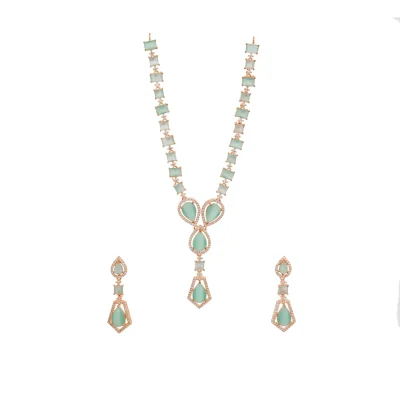 BEAUTIFIED STONES CHAINED NECKLACE