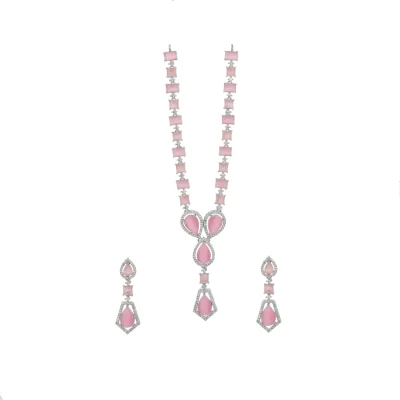 BEAUTIFIED STONES CHAINED NECKLACE