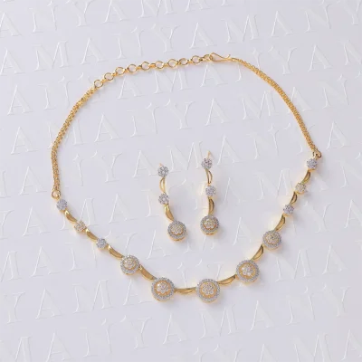 GROUP OF DIAMOND FLOWERS PARTY WEAR