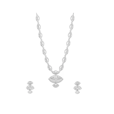 UNIQUE WAY DIAMOND NECKLACE