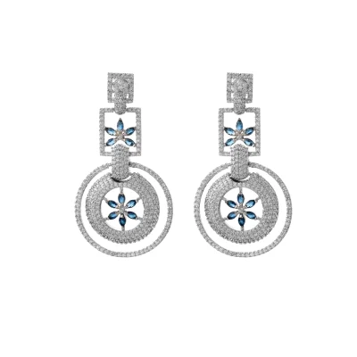 ROUND FINISHING DIAMONDS EARINGS