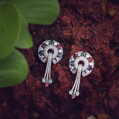 CUCKOO CARVED EARINGS