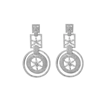 ROUND FINISHING DIAMONDS EARINGS