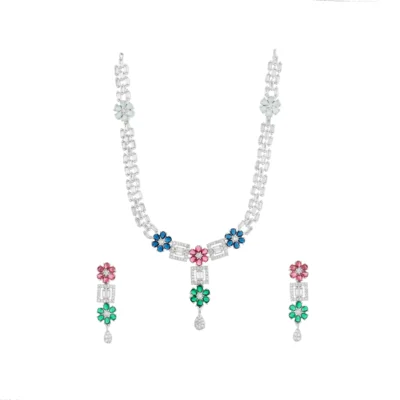 REGAL NECKLACE WITH EARRINGS